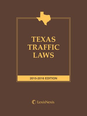 cover image of Texas Traffic Laws